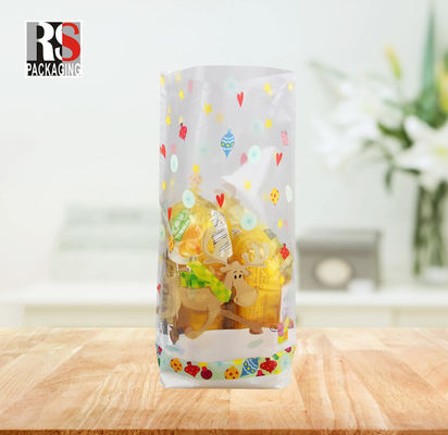 Produtos assados personalizados Saco de fundo quadrado Impressão de superfície Logotipo personalizado