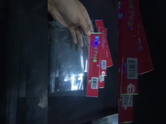 Customize Header Sacos de plástico com selos auto-aderentes Jóias Brincos Embalagem OPP Saco