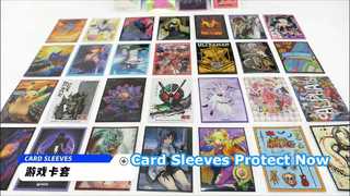 Cartões de jogos de pipoca personalizados 67x93 Protector de cartão de anime